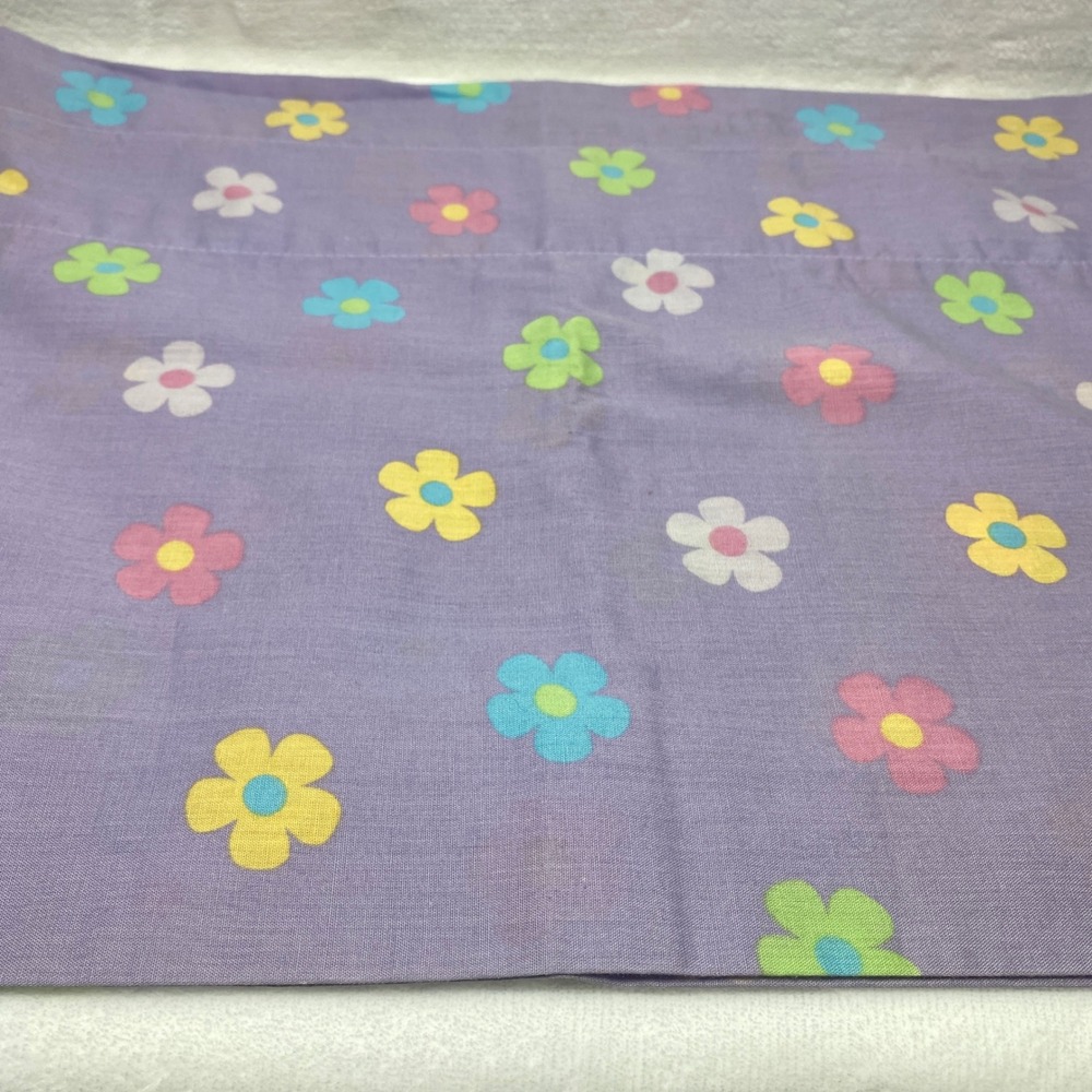 Dan Rivers Vintage Valance Curtain 60s Mod Flower Power Hip Colorful 78x15‎